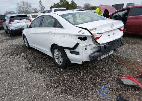 2012 Hyundai Sonata Gls z USA, uszkodzony, nr VIN 5NPEB4AC4CH411313